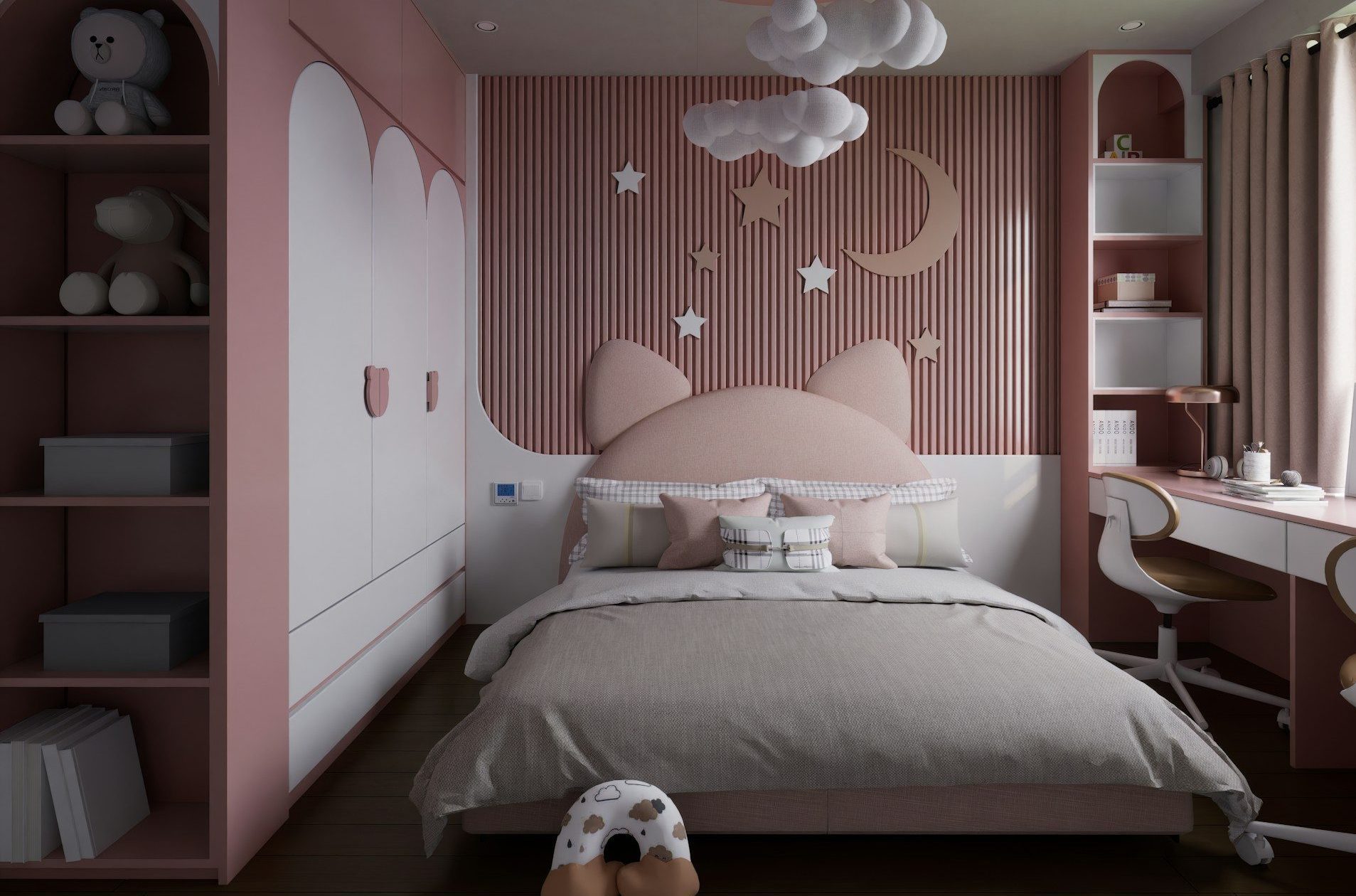 De voordelen van een halfhoogslaper voor het inrichten van een kleine kinderkamer