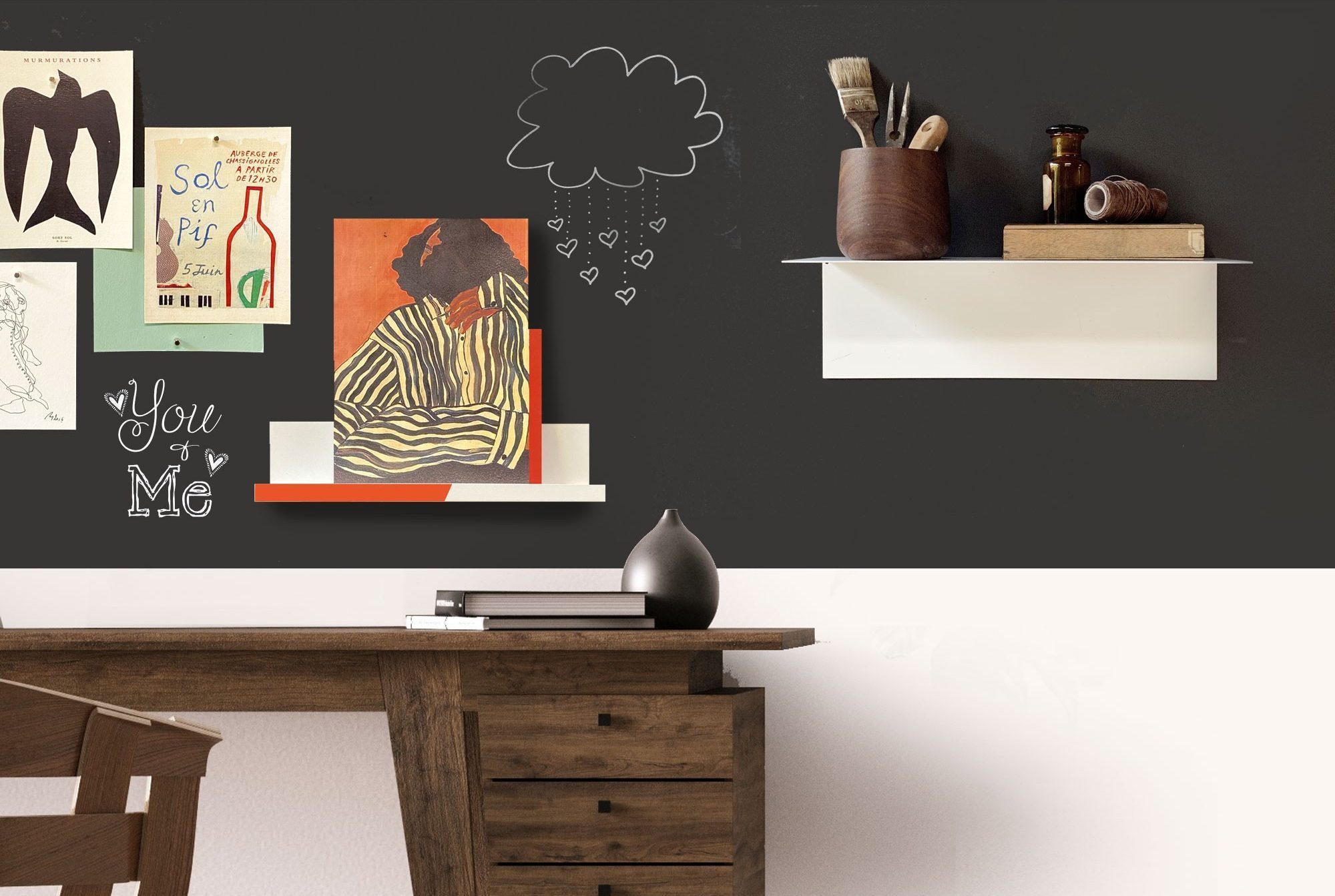 Maak van elke muur een slimme wand vol stijl, sfeer en creativiteit