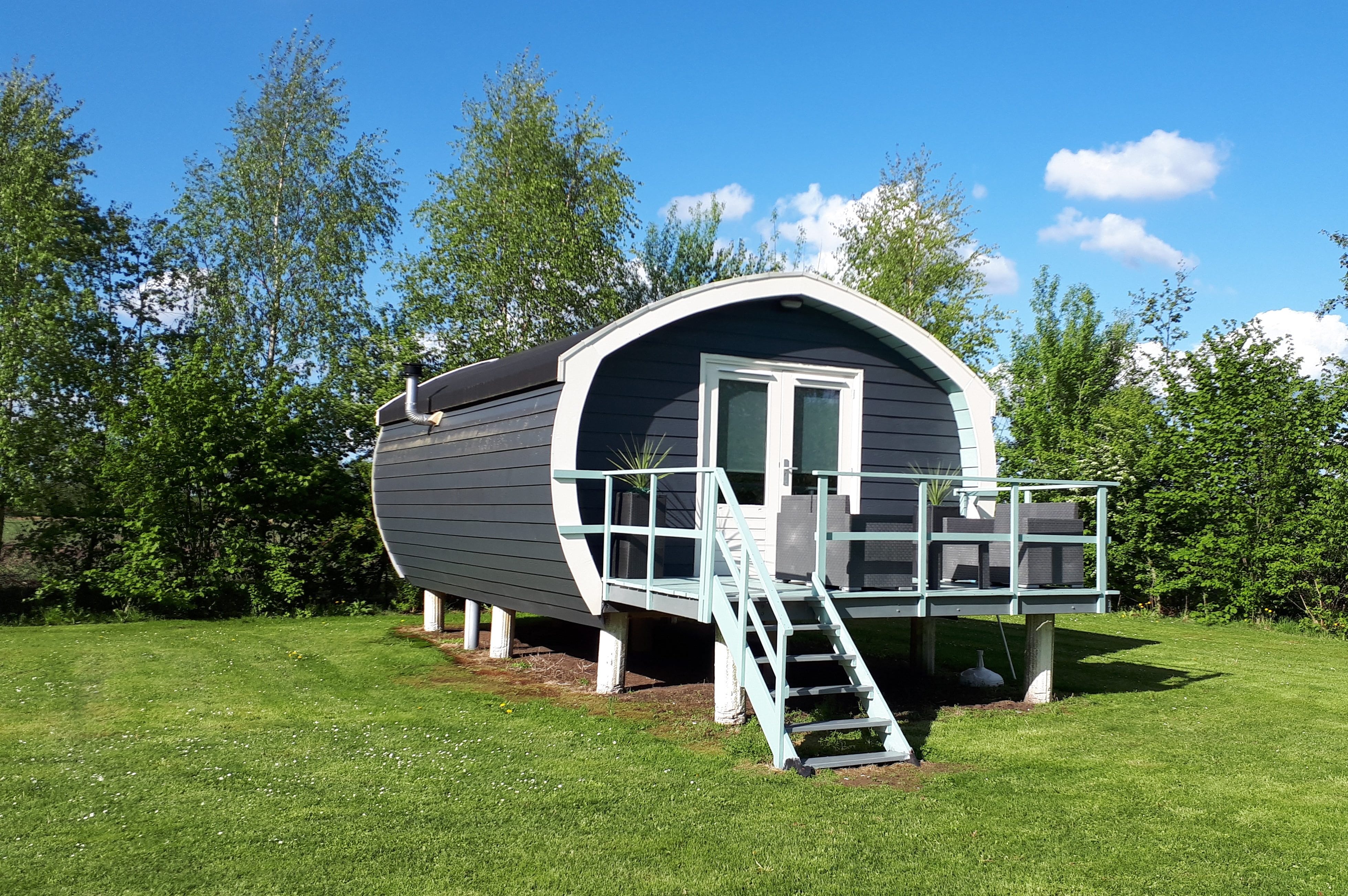 Kamperen bij de boer: Camping De Bosrand Spier